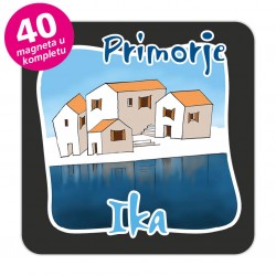 Magneti gradić EKO C 07 B Komplet 40 ili 20 kom  Ika