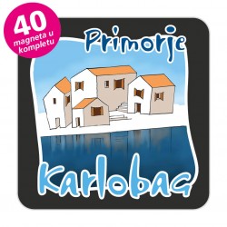 Magneti gradić EKO C 07 B Komplet 40 ili 20 kom  Karlobag