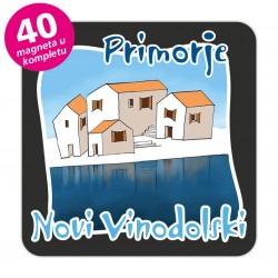 Magneti gradić EKO C 07 B Komplet 40 ili 20 kom  Novi Vinodolski