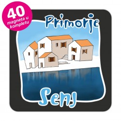 Magneti gradić EKO C 07 B Komplet 40 ili 20 kom  Senj