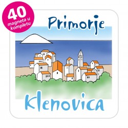 Magneti gradić EKO C 08 W Komplet 40 ili 20 kom  Klenovica