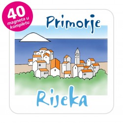Magneti gradić EKO C 08 W Komplet 40 ili 20 kom  Rijeka