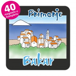 Magneti gradić EKO C 08 B Komplet 40 ili 20 kom  Bakar