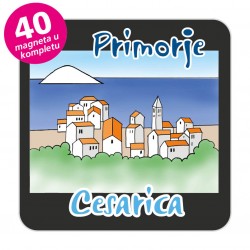 Magneti gradić EKO C 08 B Komplet 40 ili 20 kom  Cesarica