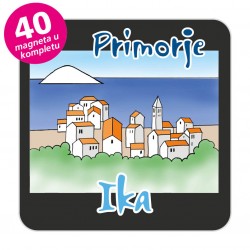 Magneti gradić EKO C 08 B Komplet 40 ili 20 kom  Ika