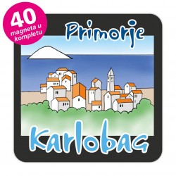 Magneti gradić EKO C 08 B Komplet 40 ili 20 kom  Karlobag