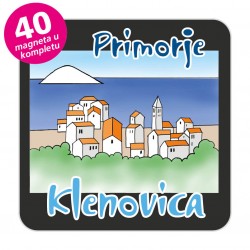 Magneti gradić EKO C 08 B Komplet 40 ili 20 kom  Klenovica