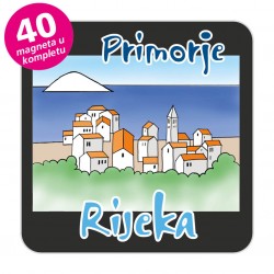 Magneti gradić EKO C 08 B Komplet 40 ili 20 kom  Rijeka