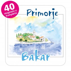 Magneti gradić EKO C 09 W Komplet 40 ili 20 kom  Bakar