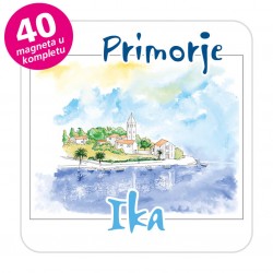 Magneti gradić EKO C 09 W Komplet 40 ili 20 kom  Ika