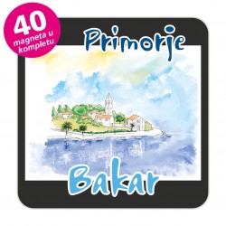 Magneti gradić EKO C 09 B Komplet 40 ili 20 kom  Bakar