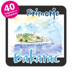 Magneti gradić EKO C 09 B Komplet 40 ili 20 kom  Bakarac