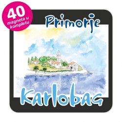 Magneti gradić EKO C 09 B Komplet 40 ili 20 kom  Karlobag