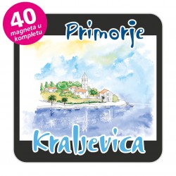 Magneti gradić EKO C 09 B Komplet 40 ili 20 kom  Kraljevica