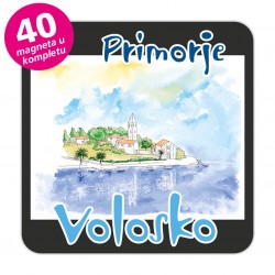 Magneti gradić EKO C 09 B Komplet 40 ili 20 kom  Volosko