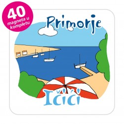 Magneti plaža EKO C 10 W Komplet 40 ili 20 kom  Ičići