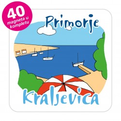 Magneti plaža EKO C 10 W Komplet 40 ili 20 kom  Kraljevica