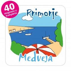 Magneti plaža EKO C 10 W Komplet 40 ili 20 kom  Medveja