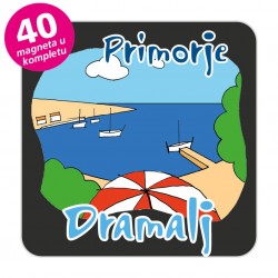 Magneti plaža EKO C 10 B Komplet 40 ili 20 kom  Dramalj