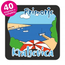 Magneti plaža EKO C 10 B Komplet 40 ili 20 kom  Kraljevica