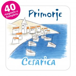 Magneti gradić EKO C 11 W Komplet 40 ili 20 kom  Cesarica