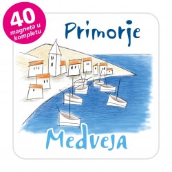 Magneti gradić EKO C 11 W Komplet 40 ili 20 kom  Medveja