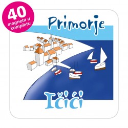 Magneti gradić EKO C 12 W Komplet 40 ili 20 kom  Ičići