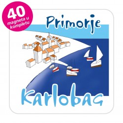 Magneti gradić EKO C 12 W Komplet 40 ili 20 kom  Karlobag