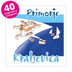 Magneti gradić EKO C 12 W Komplet 40 ili 20 kom  Kraljevica