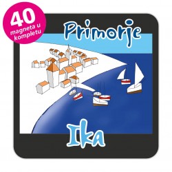 Magneti gradić EKO C 12 B Komplet 40 ili 20 kom  Ika