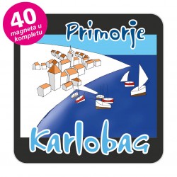 Magneti gradić EKO C 12 B Komplet 40 ili 20 kom  Karlobag