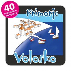 Magneti gradić EKO C 12 B Komplet 40 ili 20 kom  Volosko