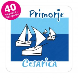 Magneti jedrilice EKO C 14 W Komplet 40 ili 20 kom  Cesarica