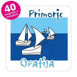Magneti jedrilice EKO C 14 W Komplet 40 ili 20 kom  Opatija