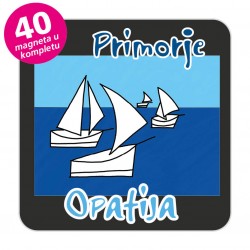 Magneti jedrilice EKO C 14 B Komplet 40 ili 20 kom  Opatija