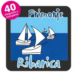 Magneti jedrilice EKO C 14 B Komplet 40 ili 20 kom  Ribarica