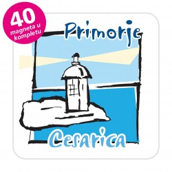 Magneti svjetionik EKO C 17 W Komplet 40 ili 20 kom  Cesarica