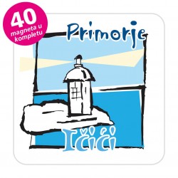 Magneti svjetionik EKO C 17 W Komplet 40 ili 20 kom  Ičići