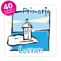 Magneti svjetionik EKO C 17 W Komplet 40 ili 20 kom  Lovran