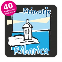 Magneti svjetionik EKO C 17 B Komplet 40 ili 20 kom  Ribarica