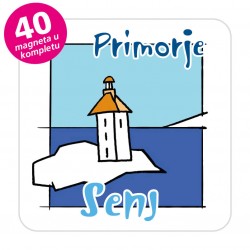 Magneti svjetionik EKO C 18 W Komplet 40 ili 20 kom  Senj