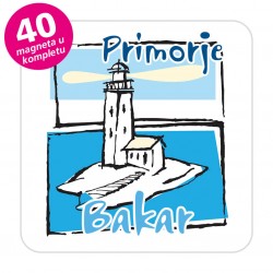Magneti svjetionik EKO C 19 W Komplet 40 ili 20 kom  Bakar