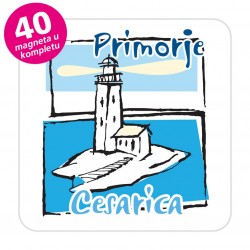 Magneti svjetionik EKO C 19 W Komplet 40 ili 20 kom  Cesarica