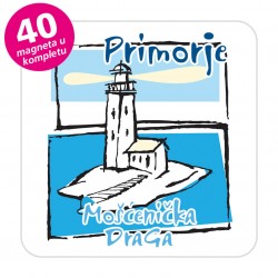 Magneti svjetionik EKO C 19 W Komplet 40 ili 20 kom  Mošćenička Draga