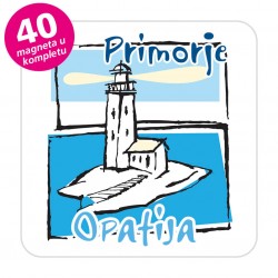 Magneti svjetionik EKO C 19 W Komplet 40 ili 20 kom  Opatija