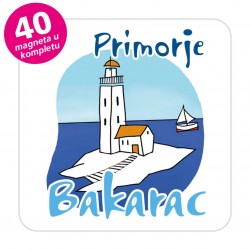 Magneti svjetionik EKO C 20 W Komplet 40 ili 20 kom  Bakarac