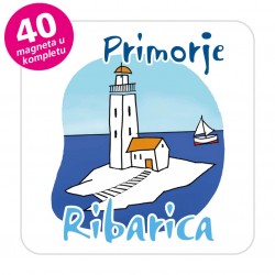 Magneti svjetionik EKO C 20 W Komplet 40 ili 20 kom  Ribarica