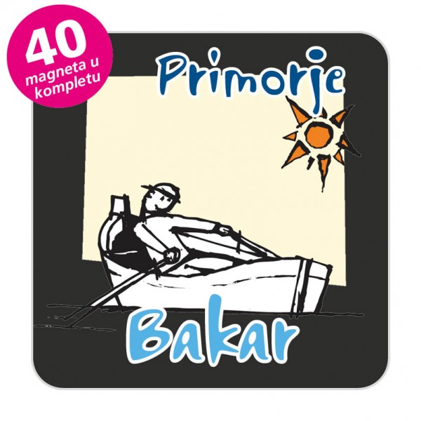 Magneti barba EKO C 21 B Komplet 40 ili 20 kom  Bakar