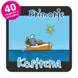 Magneti barba EKO C 22 B Komplet 40 ili 20 kom  Kostrena