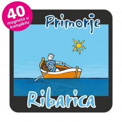 Magneti barba EKO C 22 B Komplet 40 ili 20 kom  Ribarica